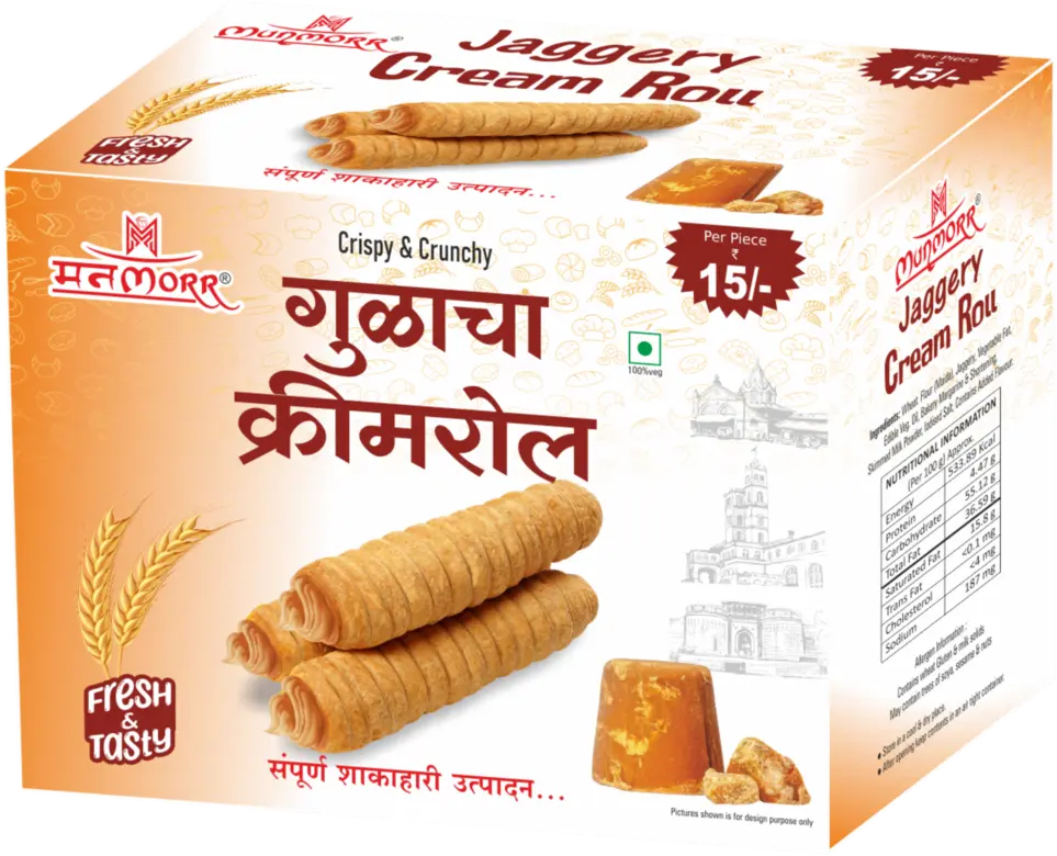 Jaggery Cream Roll thumbnail 3