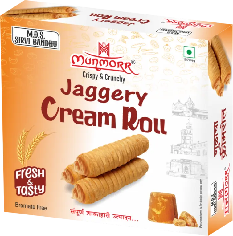 Jaggery Cream Roll