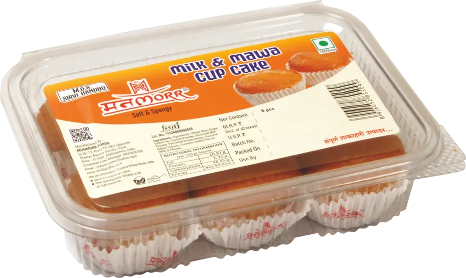 Milk & Mawa Cup Cake