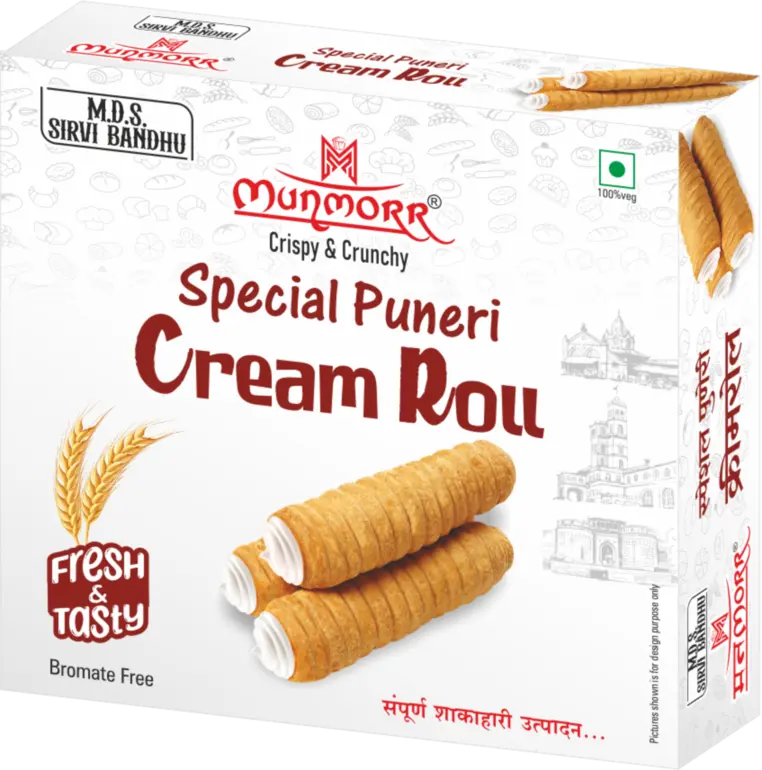 Special Puneri Cream Roll